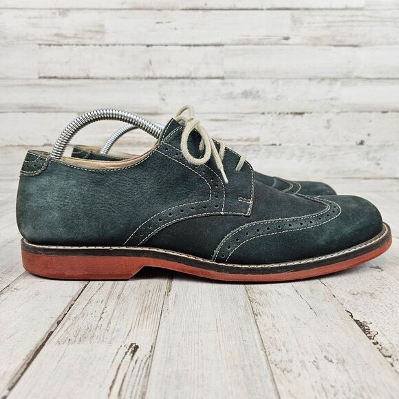 Johnston & Murphy Sheepskin Oxford Shoes Mens Size 10